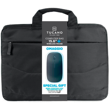 Artikelbild 7 für TUCANO Laptoptasche Idea bundle Kunststoff schwarz BU-BIDEA-WM bis 35,6 cm (14 Zoll), Artikelnummer 504088