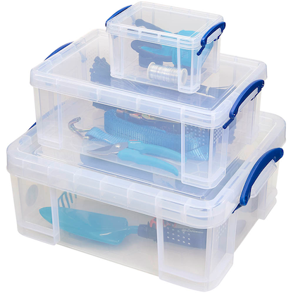 Artikelbild 9 für Really Useful Box Aufbewahrungsbox 9,0 l transparent 39,5 x 25,5 x 15,5 cm, 1 St., Artikelnummer 253856
