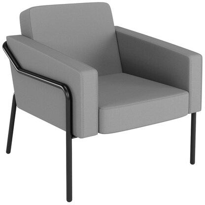 Artikelbild für medso powered by PAPERFLOW Sessel MEDSO L grau schwarz Kunststoff 75,0 x 74,3 x 73,6 cm, 1 St., Artikelnummer 522689