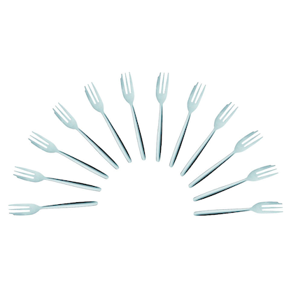 Artikelbild für TOP TABLE GMBH Kuchengabel Minora silber, 12 St., Artikelnummer 644557