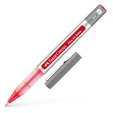 Artikelbild 1 für FABER-CASTELL Free Ink Tintenroller grau 0,4 mm, Schreibfarbe: rot, 1 St., Artikelnummer 589687