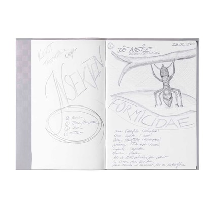 Artikelbild 2 für HERMA Heftumschlag mit Baststruktur grau Kunststoff DIN A4, Artikelnummer 830871