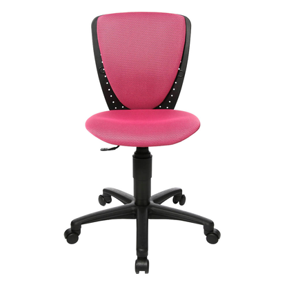 Artikelbild 2 für Topstar Kinderdrehstuhl High S'cool®, 70570BB10 Stoff rosa, Gestell schwarz, Artikelnummer 164835