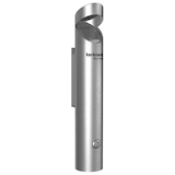 Artikelbild 1 für Kerkmann Pio Wandaschenbecher silber abschließbar, 1 St., Artikelnummer 100533