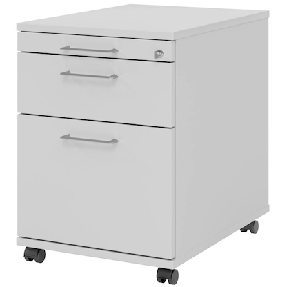 Artikelbild für HAMMERBACHER AC20 Rollcontainer lichtgrau 3 Auszüge 42,8 x 58,0 x 59,0 cm, Artikelnummer 992495