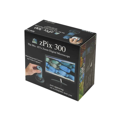 Artikelbild 2 für CARSON® digitales Mikroskop USB zPix 300 blau 86x - 457x, Artikelnummer 619517