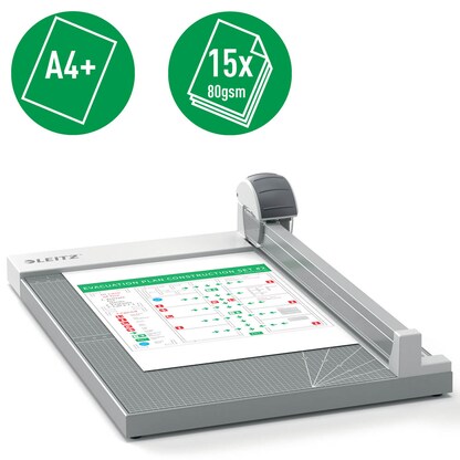 Artikelbild 9 für LEITZ Rollenschneider Precision Precision Office A4+, Artikelnummer 697454