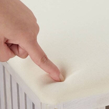 Artikelbild 8 für relaxdays Wäschetruhe weiß, 1 St., Artikelnummer 762712