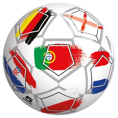 Artikelbild für John® Fußball Flaggen mehrfarbig, Ø 23,0 cm, 1 St., Artikelnummer 913027