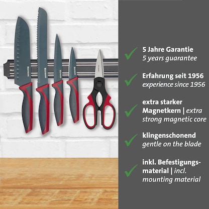 Artikelbild 5 für WESTMARK Black Magnetleiste schwarz 5,0 x 38,0 cm, 1 St., Artikelnummer 996898