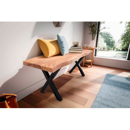 Artikelbild 2 für WOHNLING Garderobenbank WL7.287 akazie Holz 120,0 cm, Artikelnummer 402569