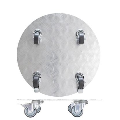 Artikelbild 5 für WAGNER® design yourself Pflanzenroller GH 7002 Metall, Ø 38,0 cm silber rund, 1 St., Artikelnummer 420206