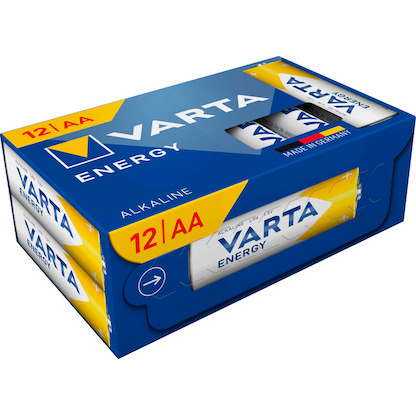 Artikelbild 2 für VARTA Batterien ENERGY Cube Alkali-Mangan Mignon AA 1,5 V, 12 St., Artikelnummer 554039