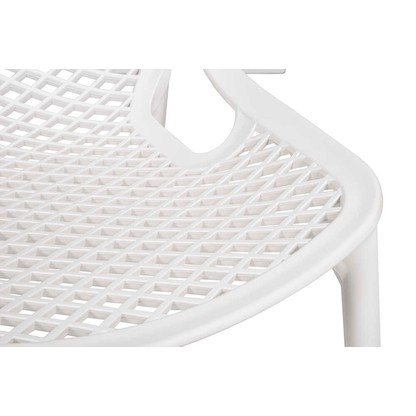 Artikelbild 4 für Garden Pleasure Gartenstühle TEANA weiß, 2 St., Artikelnummer 796379