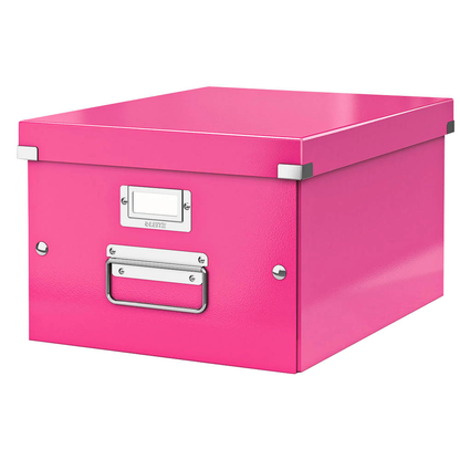 Artikelbild für LEITZ Click & Store Aufbewahrungsbox 16,7 l pink 28,1 x 36,9 x 20,0 cm, 1 St., Artikelnummer 127381
