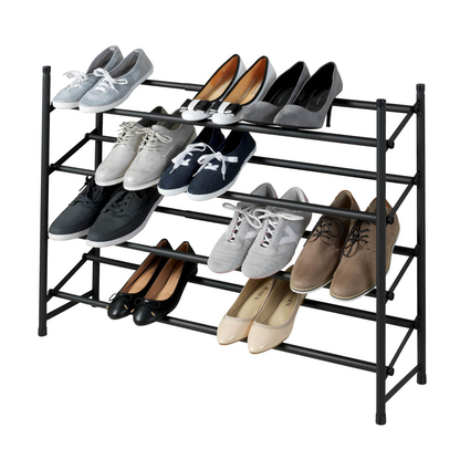 Artikelbild 7 für WENKO Teleskop-Schuhregal Hero schwarz 62,0 - 115,0 x 26,0 x 68,0 cm, 1 St., Artikelnummer 531101