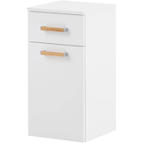 Artikelbild 1 für MÖBELPARTNER Badschrank Duo 146585 kreideweiß 32,7 x 35,3 x 67,0 cm, Artikelnummer 673422