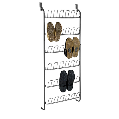 Artikelbild für WENKO Türregal schwarz 59,0 x 14,0 x 151,0 cm, 1 St., Artikelnummer 817454