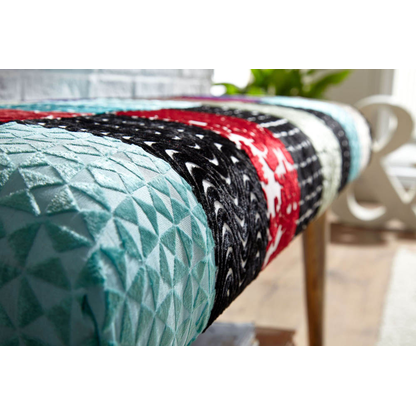 Artikelbild 5 für WOHNLING Sitzbank WL6.477 bunt Stoff 117,0 cm, Artikelnummer 909017