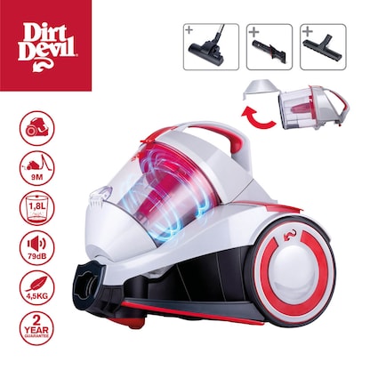 Artikelbild 2 für Dirt Devil DD2502 Staubsauger 700 Watt, Artikelnummer 233449