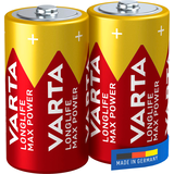 Artikelbild 1 für VARTA Batterien LONGLIFE Max Power Alkali-Mangan Baby C 1,5 V, 2 St., Artikelnummer 552838