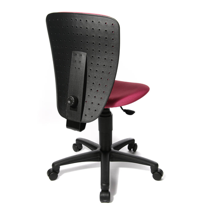 Artikelbild 3 für Topstar Kinderdrehstuhl High S'cool®, 70570BB10 Stoff rosa, Gestell schwarz, Artikelnummer 164835