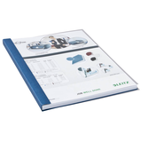 Artikelbild 1 für LEITZ Buchbindemappen blau Softcover für 71 - 105 Blatt DIN A4, 10 St., Artikelnummer 228445