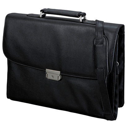 Artikelbild für Alassio Aktentasche CANTANA Lederimitat schwarz 92434, Artikelnummer 143420