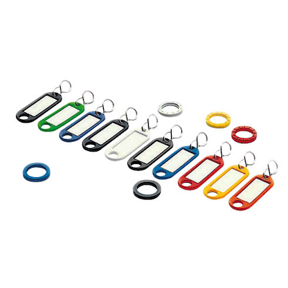 Artikelbild für WEDO Schlüsselanhänger farbsortiert, 10 St., Artikelnummer 597419