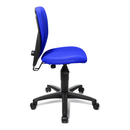 Artikelbild 3 für Topstar Kinderdrehstuhl High S'cool®, 70570BB60 Stoff blau, Gestell schwarz, Artikelnummer 164792