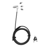Artikelbild 1 für DICOTA Universal Security Cable Lock 3 key Laptopschloss 2,0 m, Artikelnummer 126852