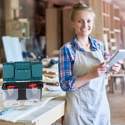 Artikelbild 9 für relaxdays 10023733_0 Werkzeugkoffer, Artikelnummer 451631