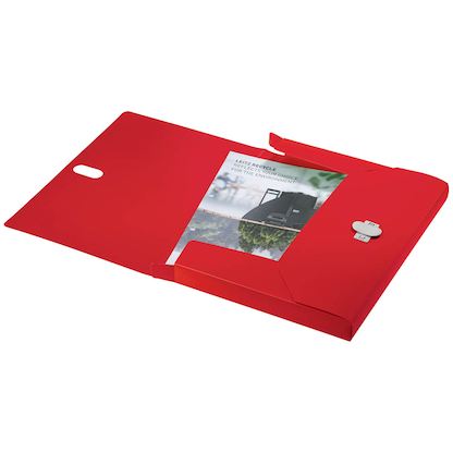 Artikelbild 4 für LEITZ Heftbox Recycle 4623 4,0 cm rot, 1 St., Artikelnummer 853974