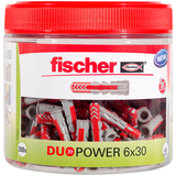 Artikelbild 1 für fischer DuoPower 6x30 Dose 2K 535981 Universaldübel Ø 6 mm x 30 mm, 200 St., Artikelnummer 480048