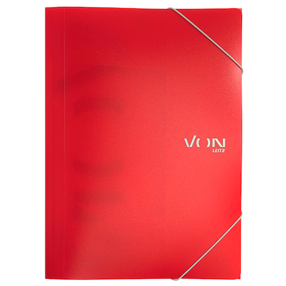 Artikelbild 2 für VON LEITZ Sammelmappe DIN A4 rot, 1 St., Artikelnummer 634989
