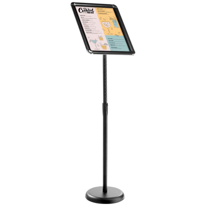 Artikelbild für SPRINTIS Infoständer ELEVATE schwarz DIN A4 21,0 x 29,7 x 65,0 - 100,0 cm, 1 St., Artikelnummer 730166