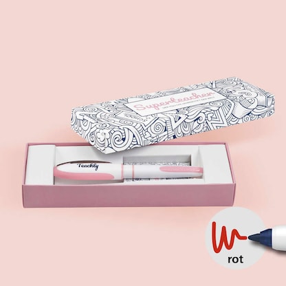 Artikelbild 8 für Teachly Superteacher Tintenroller Rosé 0,6 mm, Schreibfarbe: rot, 1 St., Artikelnummer 752267