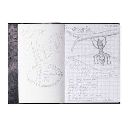 Artikelbild 2 für HERMA Heftumschlag mit Baststruktur schwarz Kunststoff DIN A4, Artikelnummer 772812