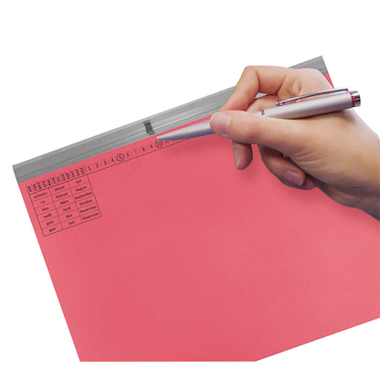 Artikelbild 5 für Exacompta Hängehefter Exaflex Karton rot DIN A4 1x Amtsheftung, 25 St., Artikelnummer 111000