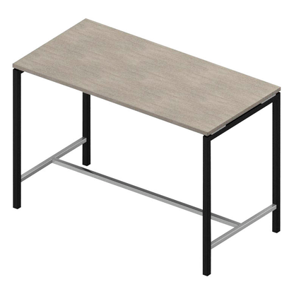 Artikelbild für Quadrifoglio Stehtisch Creo beton rechteckig, 4-Fuß-Gestell grau, 160,0 x 80,0 x 107,0 cm, Artikelnummer 670467