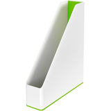 Artikelbild 1 für LEITZ Stehsammler WOW Duo Colour 53621054 perlweiß/grün Kunststoff, DIN A4, 1 St., Artikelnummer 908653