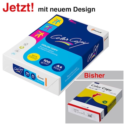 Artikelbild für mondi Laserpapier Color Copy DIN A4 100 g/qm 500 Blatt, Artikelnummer 306072