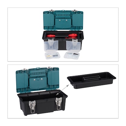 Artikelbild 10 für relaxdays 10023733_0 Werkzeugkoffer, Artikelnummer 451631