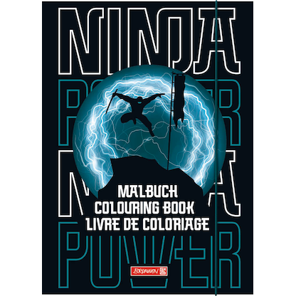 Artikelbild für BRUNNEN Ninja Power Malbuch, 1 St., Artikelnummer 264246