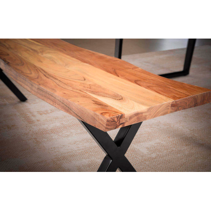 Artikelbild 4 für WOHNLING Garderobenbank WL7.287 akazie Holz 120,0 cm, Artikelnummer 402569