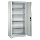 Artikelbild 1 für CP Stahlschrank 08920-00 S10094 lichtgrau 4 Fachböden 93,0 x 40,0 x 195,0 cm, aufgebaut, 1 St., Artikelnummer 415385