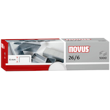 Artikelbild 1 für novus Heftklammern 26/6, 5.000 St., Artikelnummer 331520
