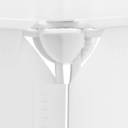 Artikelbild 4 für relaxdays Kleiderschrank, 10024527_49 weiß, transparent 180,0 x 46,5 x 234,0 cm, 1 St., Artikelnummer 522462