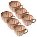 Artikelbild 1 für HEART & SOUL Kaffeetassen Perfect Match Oyster braun 0,21 l, 6 St., Artikelnummer 107009