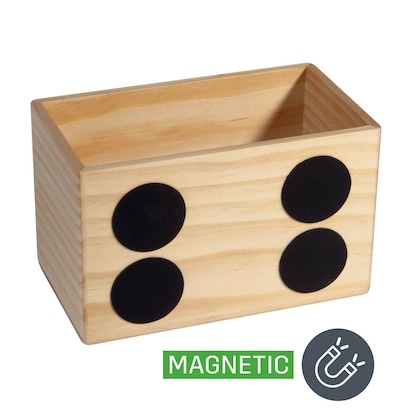 Artikelbild 3 für SIGEL magnetischer Stiftehalter beige Holz 13,0 x 8,0 x 7,5 cm, Artikelnummer 999282